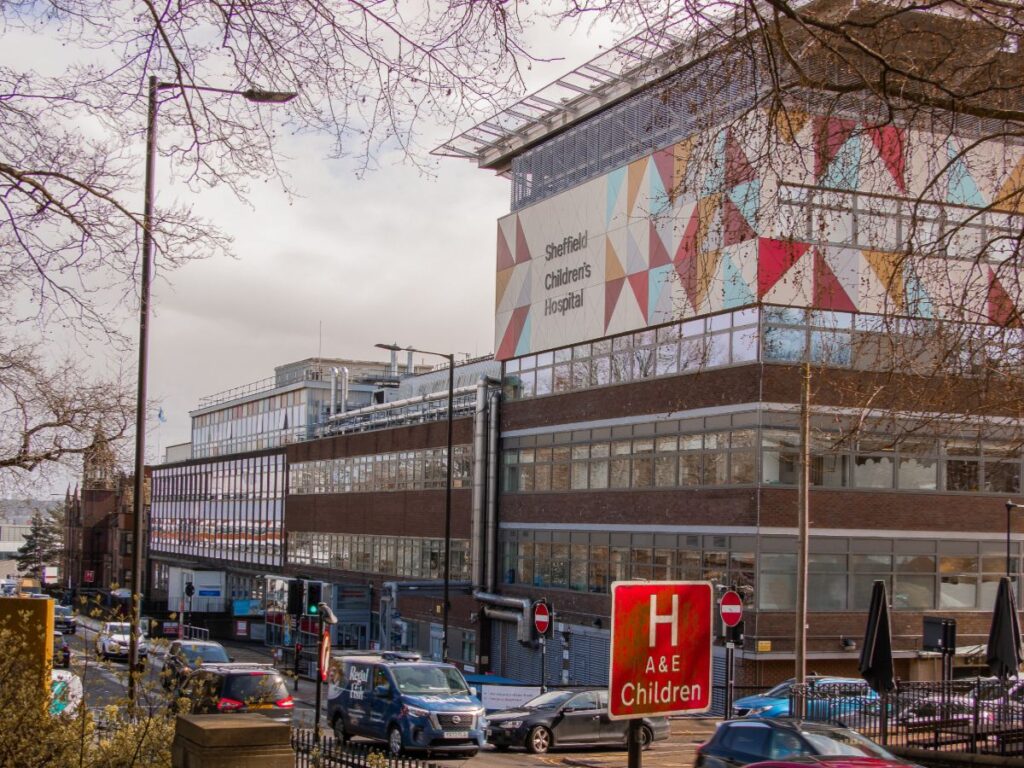 Emergency Department at Sheffield Children’s Hospital